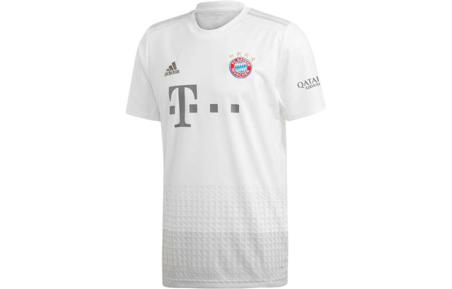 Adidas Adidas Bayern Munich Black Soccer Jersey Fan Edition Men's White