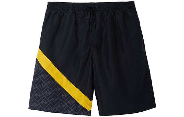 FENDI SS23 Casual Shorts Men's Black
