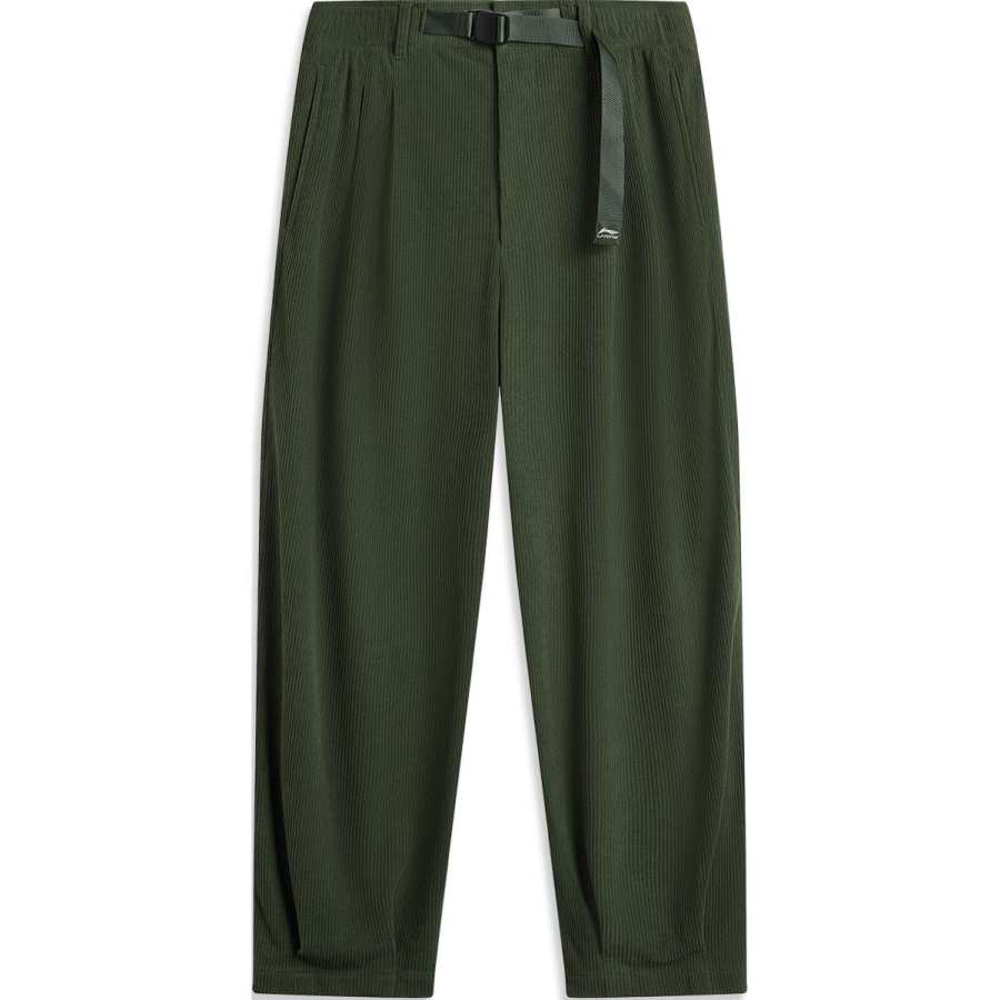 Li-Ning Li Ning Sports Life Collection Casual Pants Men's Kelp Green