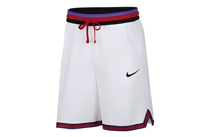 Nike Nike Basketball Shorts Men's White Moderate Straight Fit Pants