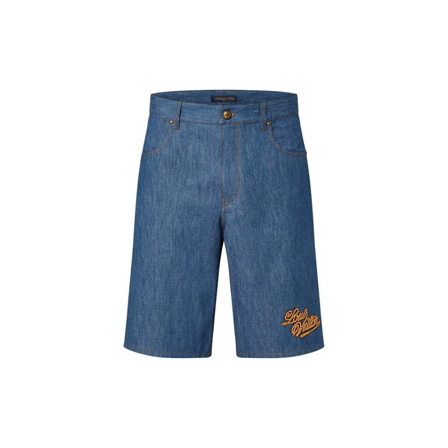 LOUIS VUITTON LOUIS VUITTON Cotton Chambray Shorts