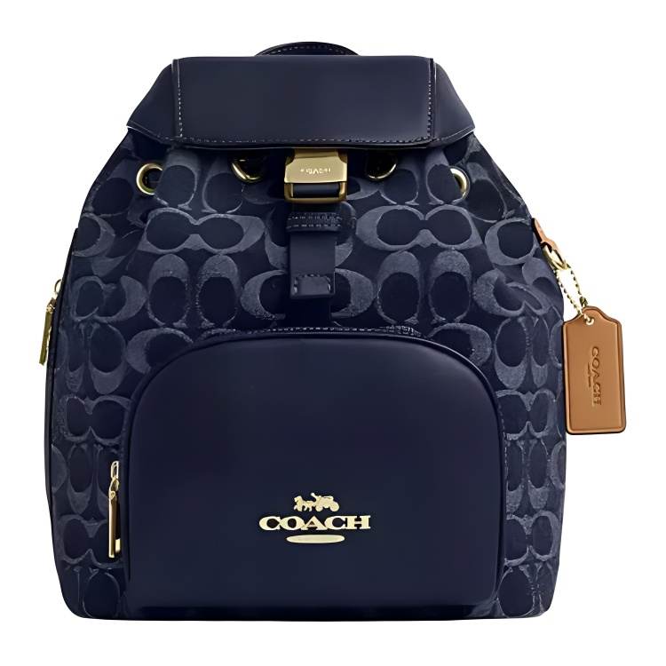 COACH COACH Cotton Backpack Small Women's Blue