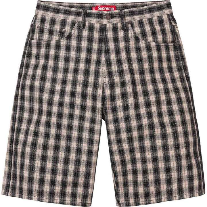 Supreme Supreme Plaid Baggy Short