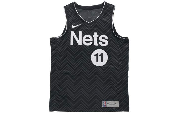 Nike Nike X NBA Kyrie Irving Brooklyn Nets Earned Edition Men's Swingman Jersey SW Black