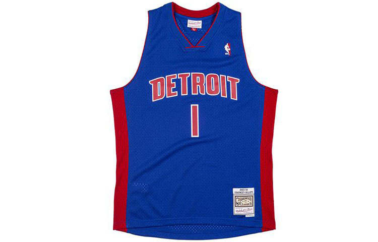 Mitchell Ness Mitchell Ness Basketball Jersey Men's Blue