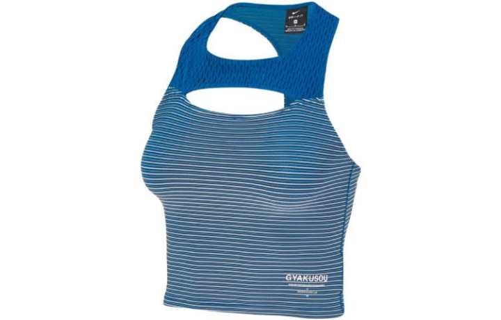 Nike Nike Tank Tops Women's Blue Moderate Racerback