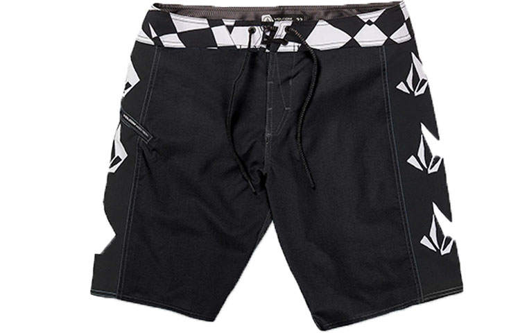 VOLCOM Casual Shorts Unisex Black Moderate