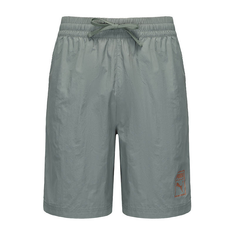 PUMA ESSMetallic Casual Shorts Men's Green
