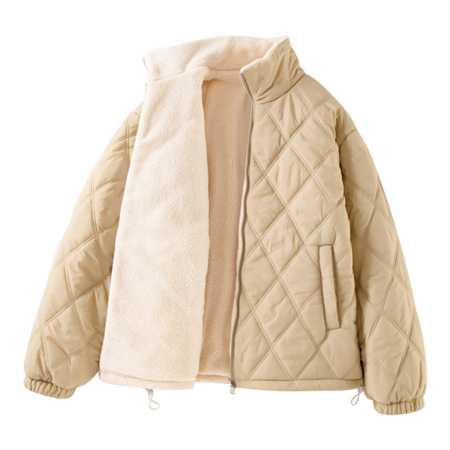 MINISO MINISO Puffer Jackets Unisex Stand Collar Thickened
