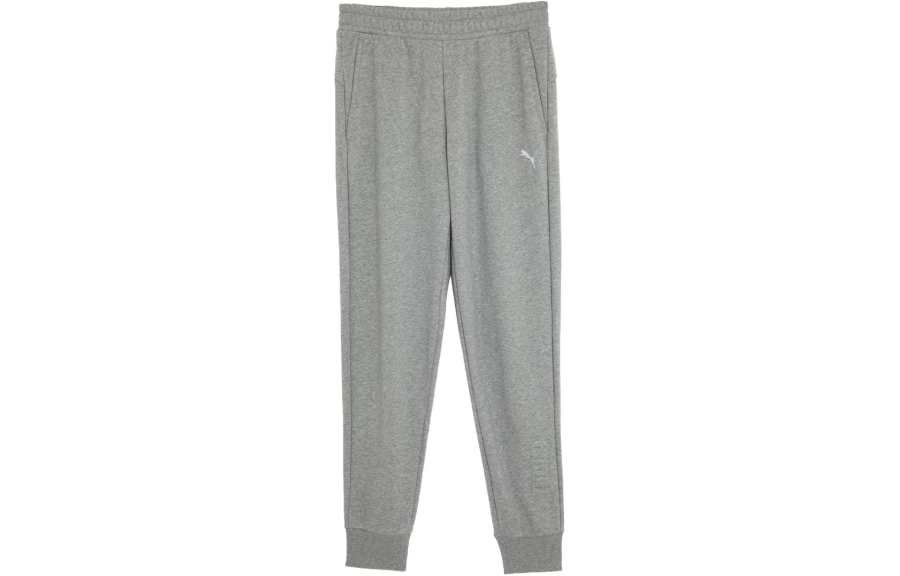PUMA PANTS EMBOSSED Casual Pants Unisex Gray