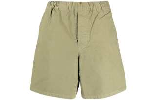 BARBOUR 【Previous Season】elasticated-waist cotton bermuda shorts