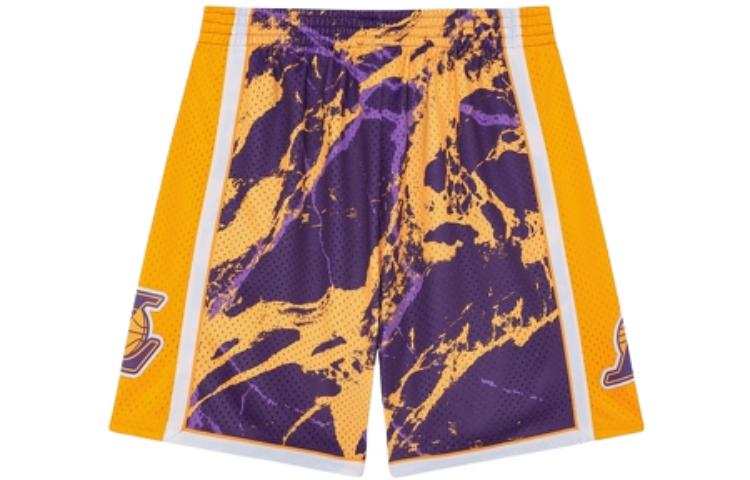 Mitchell Ness Mitchell Ness Nba La Lakers 2009 Team Marble Swingman shorts