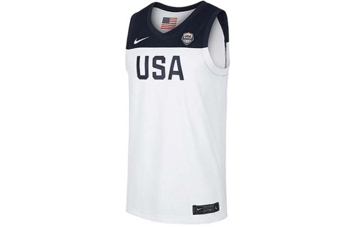 Nike Nike Basketball Jerseys Men's White Moderate Bib & Brace