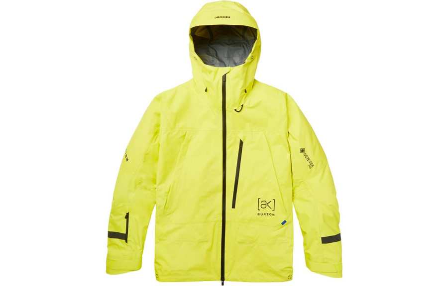 BURTON AK TUSK GORE TEX PRO 3L Ski Wear Men's Yellow