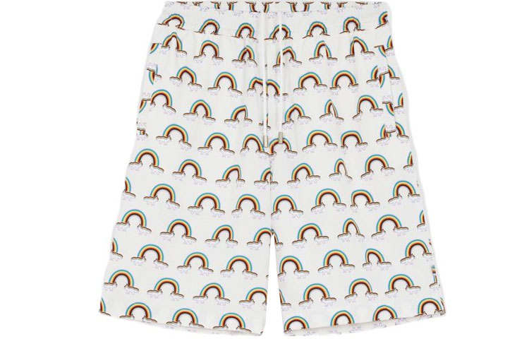 Maison Kitsune Casual Shorts Unisex Multicolor Moderate