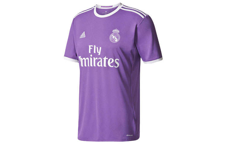 Adidas Adidas Real Madrid Soccer Jersey Men's Purple