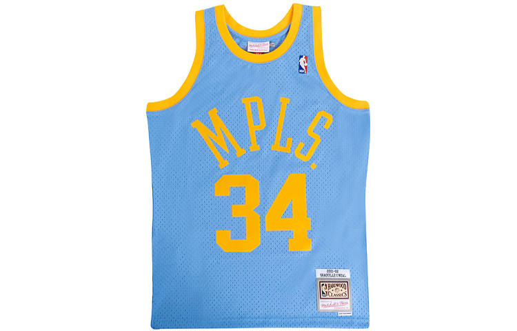 Mitchell Ness 2001/02 Shaquille O'Neal Los Angeles Lakers Authentic Player jersey