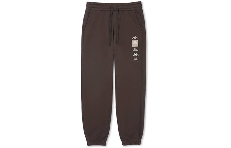Kappa Casual Pants Men's Thickened And Fleece Lined Cuffed Pants