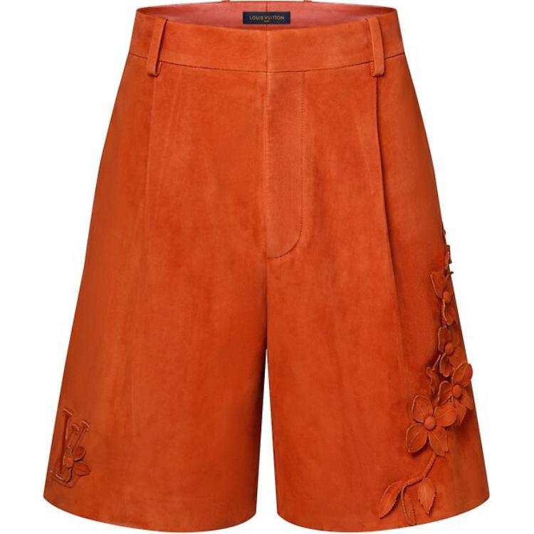 LOUIS VUITTON SS24 Casual Shorts Men's Orange