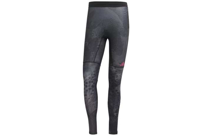Adidas Adidas Adizero Saturday Long Leggings Casual Pants Men's Black