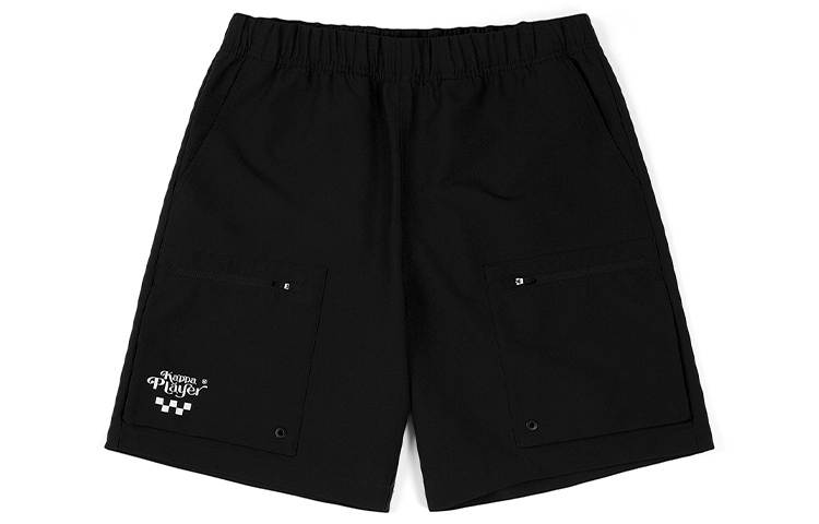 Kappa Casual Shorts Men's Black 990 Moderate