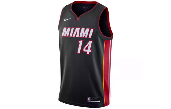Nike Nike NBA Basketball Jerseys Men's Black Moderate Other