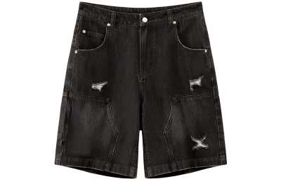 NO ONE ELSE Denim Shorts Unisex