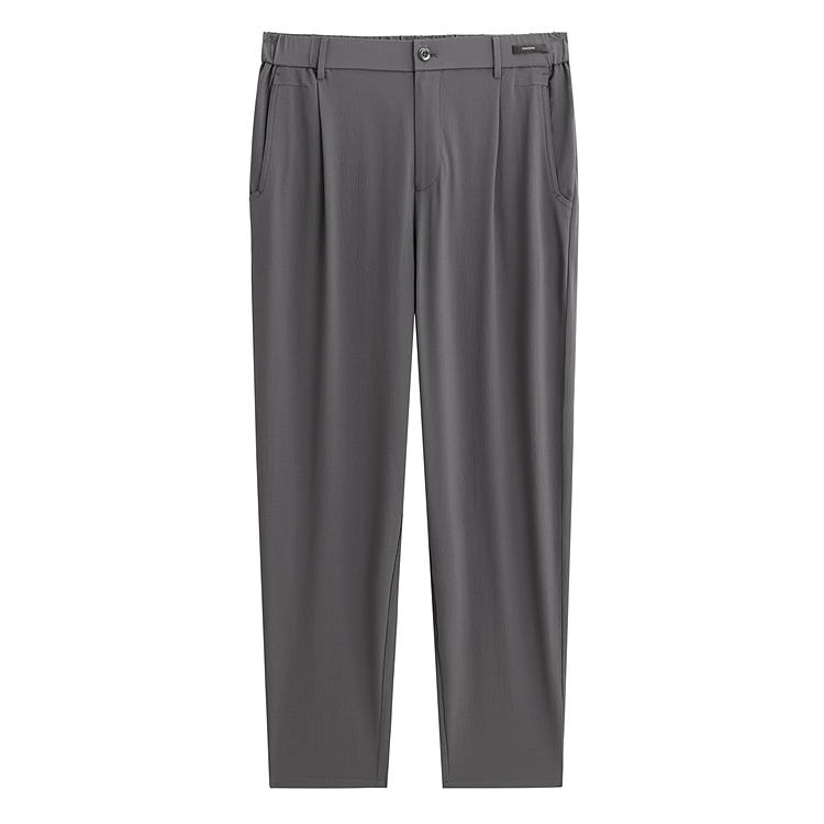 PEACEBIRD MEN Casual Pants Men's Light Gray 1