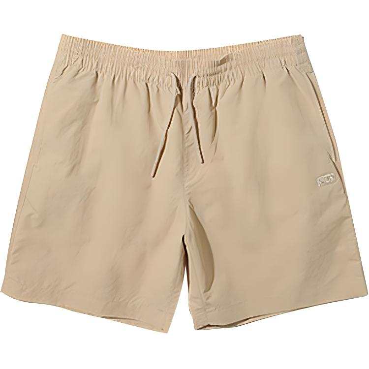 FILA Casual Shorts Unisex Beige Yellow Moderate