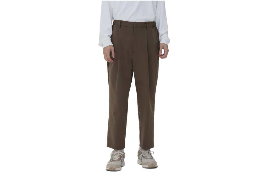 New Balance New Balance Casual Pants Men's Coffee Moderate Straight Fit Pants