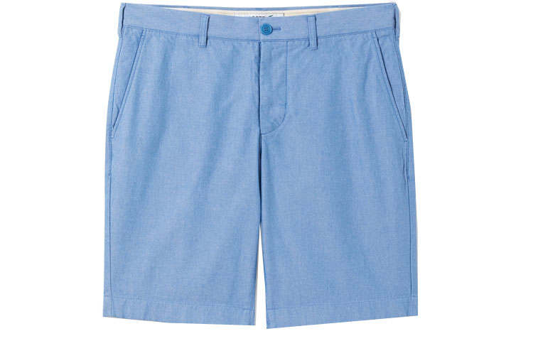 LACOSTE SS22 Fitted Shorts Summer Men's Blue