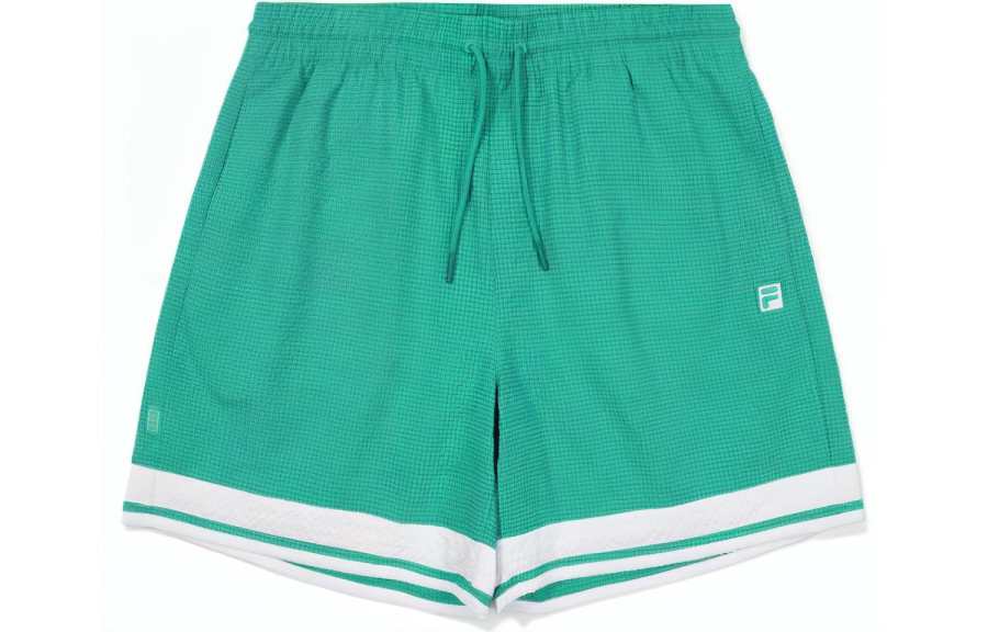 FILA Casual Shorts Unisex Cyan Moderate