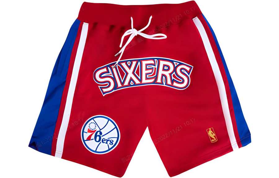 Mitchell Ness x Just Don Basketball Shorts Unisex Red