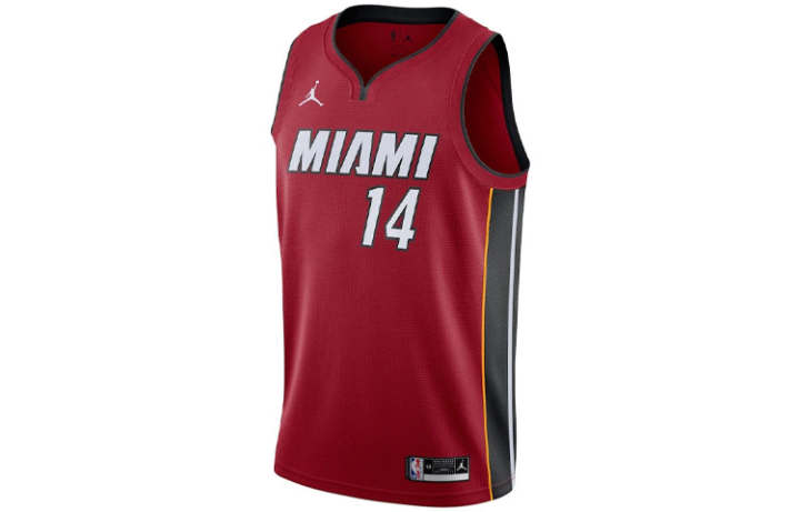 Nike Nike NBA Basketball Jerseys Men's Red Moderate Straight Fit
