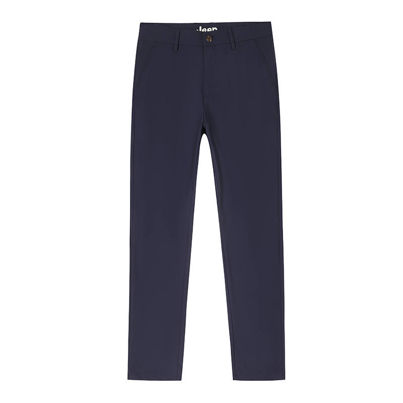Jeep Casual Pants Men's Thin Straight Fit Pants