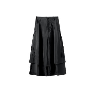 HUANXIANGZHE Casual Pants Unisex Black