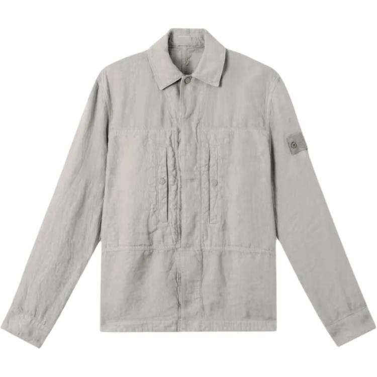 STONE ISLAND Shirt Men's Gray White