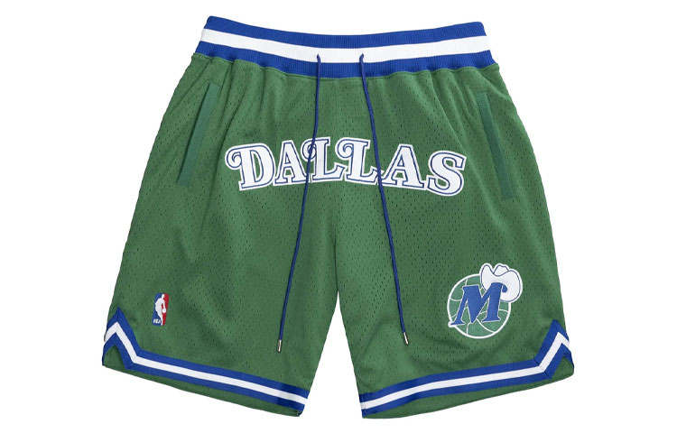 Mitchell Ness x Just Don Basketball Shorts Men's Green