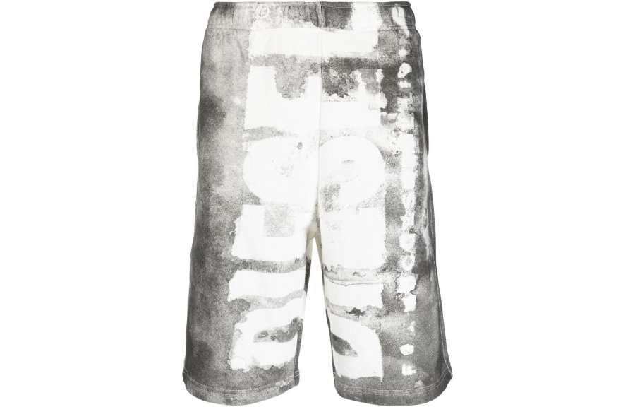 DIESEL DIESEL Logo Printed Bermuda Shorts