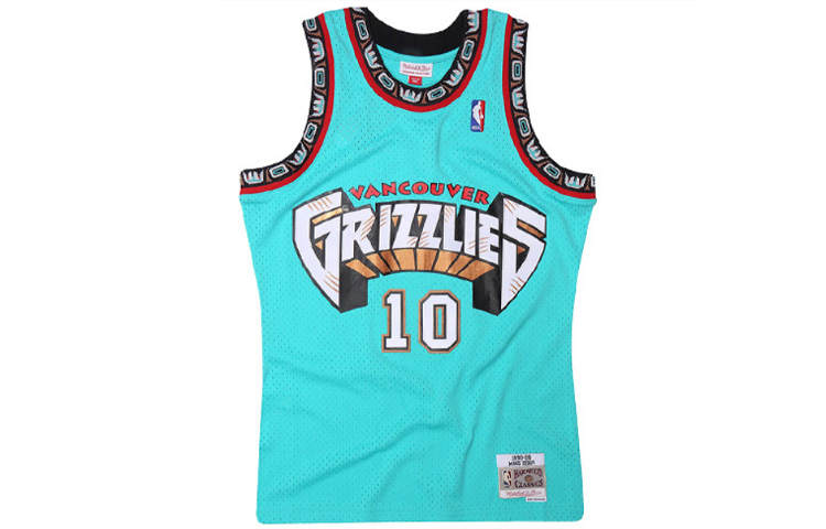Mitchell Ness Mitchell & Ness Vancouver Grizzlies Road 1998 99 Mike Bibby Swingman Jersey