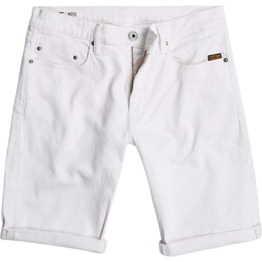 G-STAR RAW G STAR RAW Denim Shorts Men's White
