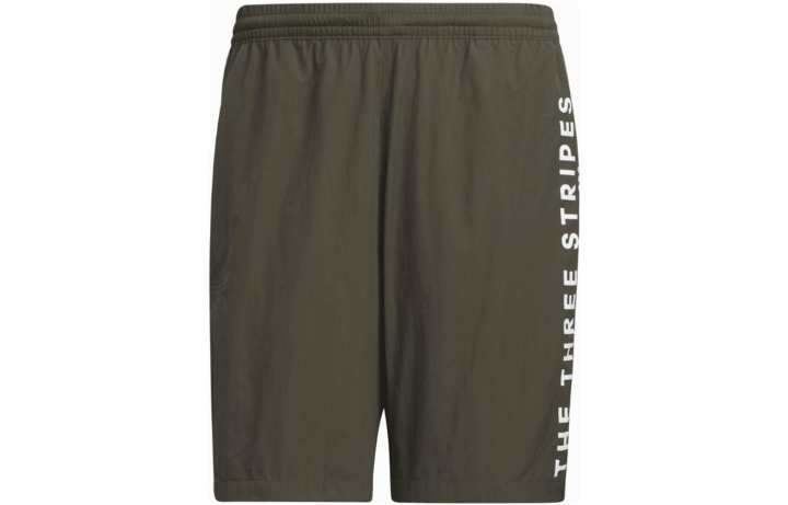 Adidas Adidas Casual Shorts Men's Olive Green