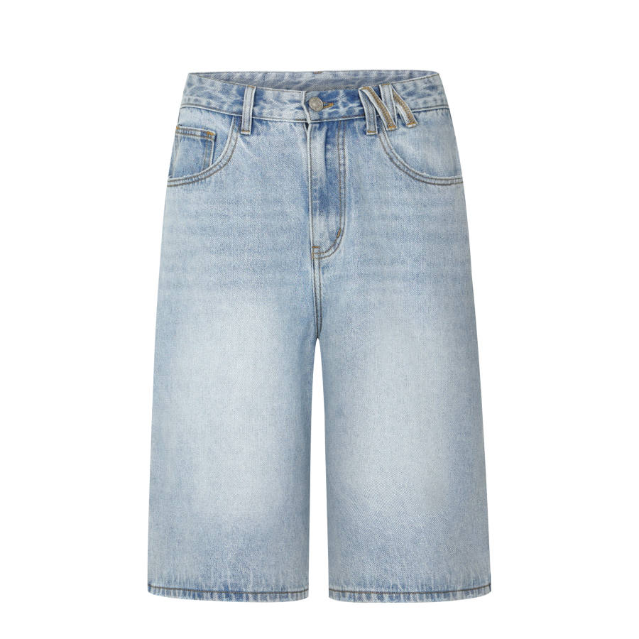 MEDM MEDM Denim Shorts Unisex Moderate