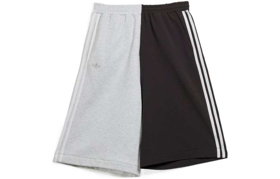Adidas Originals Kerwin Frost Collection Casual Shorts Men's Light Heather Gray/Black Moderate