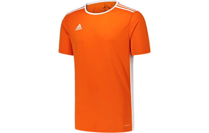 Adidas Adidas Soccer Jerseys Men's Orange Yellow Moderate Straight Fit