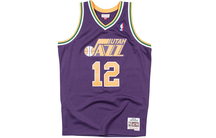 Mitchell Ness Mitchell & Ness Utah Jazz 1991 92 Karl Malone Swingman Jersey