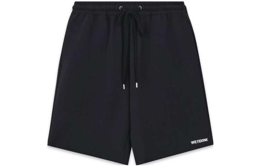 WE11DONE WE11DONE logo-print shorts