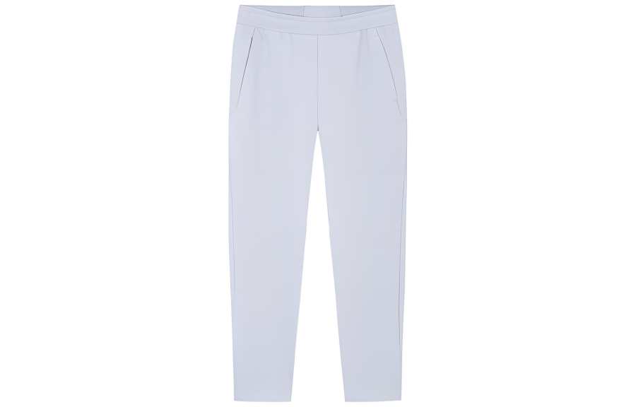 ANTA Champion All Weather Collection Casual Pants Men's Light Mud Gray Moderate Straight Fit Pants