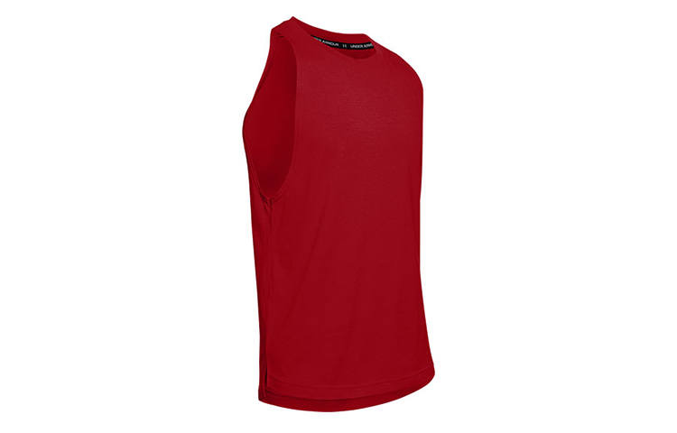 Under Armour Baselin Basketball Jerseys Men's Red Moderate Racerback