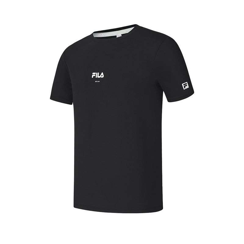 FILA Fitness SS25 T Shirt Men's Pitch Black BK